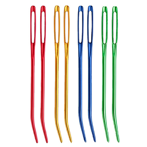 Stickor Aluminium Stora Ögon 8 st