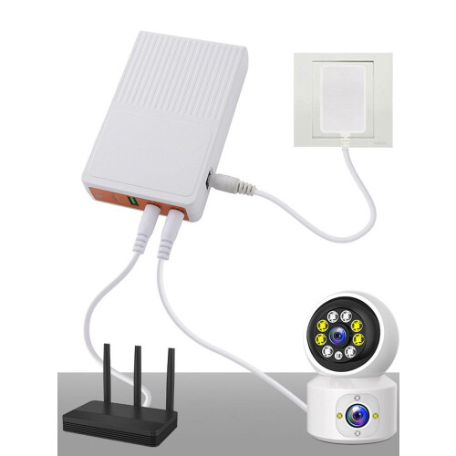 Μονάδα τροφοδοσίας UPS 8000mAh POE48V5V/9V/12V Μονάδα τροφοδοσίας UPS για δρομολογητή WiFi 1