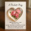 Floral Pocket Gift Card Elegant Design 1 Pack 6