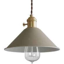 Danish Pendant Light Rustic Iron Triangular Chandelier