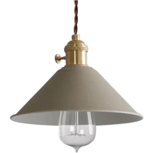 Danish Pendant Light Rustic Iron Triangular Chandelier