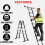 3.45M 12 IN 1 Excel Aluminium Combination Step Ladder Multi-Purpose 5
