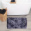 Μαλακό αντιολισθητικό χνουδωτό χαλί Tie-Dye, 24x16", εξαιρετικά βελούδινο πατάκι 4