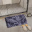 Μαλακό αντιολισθητικό χνουδωτό χαλί Tie-Dye, 24x16", εξαιρετικά βελούδινο πατάκι 5
