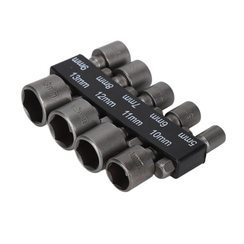 Socket Bit, 1/4in Sockets Set Multiple Types For Screwdriver For Electric Drill 1