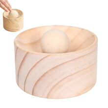 Wooden Dumpling Skin Press Mold (3.151.18in), Non-Stick Manual Dough Press Tool for Homemade Dumplings, Pasta & Pastries