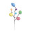 13-inch Glitter Easter Egg Floral Stems 5 pcs 2