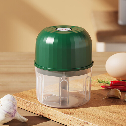 Mini portable garlic chopper food processor 1