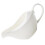 White Ceramic Gravy Boat with Ergonomic Handle 7.8 Inch 5