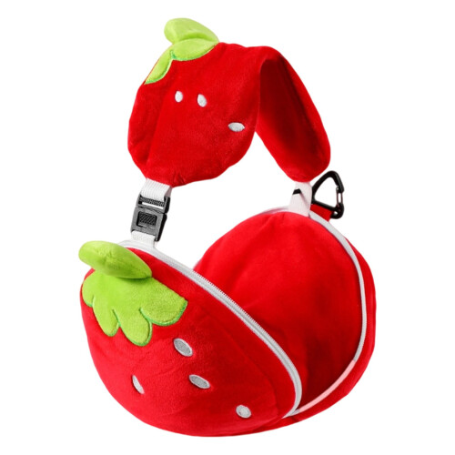 Σετ μαξιλαριών ταξιδιού 2 σε 1 για παιδιά με απαλό βελούδινο σχέδιο ζώων
