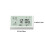 Μικρό ψηφιακό ξυπνητήρι με οθόνη LCD θερμοκρασίας/υγρασίας/ημερομηνίας, μοντέρνος 2