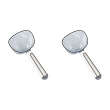 Reismesslöffel-Schaufel-Set, Kunststoff, 2-teilig