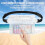 2 Pack Waterproof Phone Pouches with Waist Straps – Touchscreen Friendly, Compatible with iPhone & Android 5