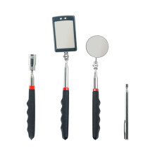 Pickup Tool Set for Men with Magnetic Grabber, LED Light,