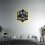Relógio de parede em vinil de 12 polegadas – Silencioso, decoração criativa para sala de estar/quarto – Retroiluminação LED, presente 3