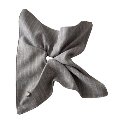 Στυλάτα λαστιχάκια μαλλιών σε γκρι χρώμα Love Textile, άνετη εφαρμογή, όλη μέρα