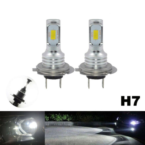 Λαμπτήρες προβολέων H7LED υψηλής/χαμηλής δέσμης 80W 8000LM 6000K εξαιρετικά φωτεινό, 1