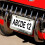 Foggy Forest License Plate Frame 2 Pack Rustic Aluminum 5