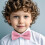 Bow Ties Solid Color Adjustable Bow Tie Collection for Kids and Boys Pink Free Size 2