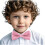 Bow Ties Solid Color Adjustable Bow Tie Collection for Kids and Boys Pink Free Size 5