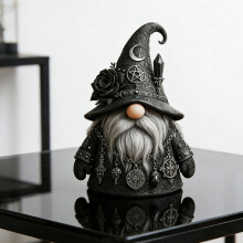 Table Decor, Gothic Gnome Figure for Home and Garden Decoration Centerpiece