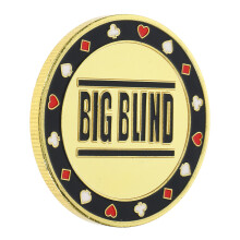 3St Gouden Metalen Poker Dealer Buttons Voor Tellen En Beloningen