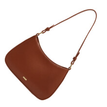 Modische Achseltasche aus PU-Leder, einfarbig, lässige Achseltasche für Reisen und Freizeitaktivitäten