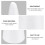2 τεμάχια 30cm λευκό συμπαγές χωνάκι DIY για παιδιά χειροποίητα αξεσουάρ κώνου για 6