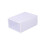 Clear Stackable Shoe Storage Box, 12x8x5", Transparent Foldable Clamshell Organizer with Front Opening (White) 1