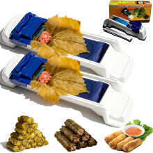Lumpia Roller Machine, Spring Roll Maker for DIY Eggroll & Sushi, Multi-functional Plastic Kitchen Tool for Beginners