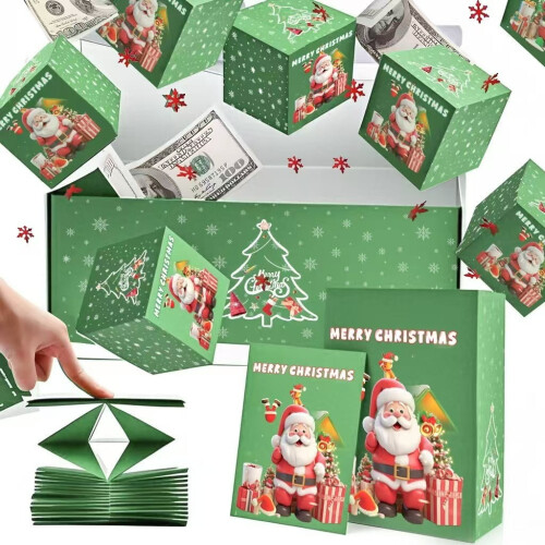 Christmas Gift Boxes Corrugated Cardboard 12-Pack
