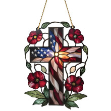 Patriotic Ornament, Memorial Day 4th of July Independence Day Red White Blue Tree Ornaments for Holiday Veteran Day Tree Decorations