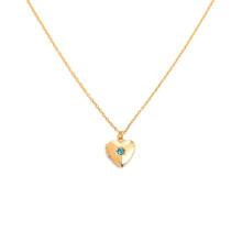 Heart Locket Necklace Photo Pendant Chain Necklace Metal Texture Neck Jewelry for Memory Preservation