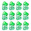 Plastic Beaded Necklace 12Pcs Party Decor 1
