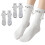 Magnetic Holding Hands Socks White 2 Pairs 1