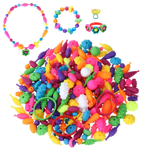 FRCOLOR TOYMYTOY Σετ χάντρες Snap Creative DIY Κολιέ Βραχιόλι Κοσμήματα Κιτ Κατασκευής για