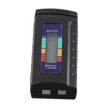 Battery Level Indicator Tester for AA AAA and 9V Batteries Portable Design