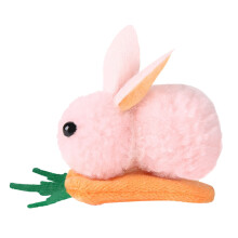 Easter Bunny Carrot Mini Hairpin Adorable Children's Hair Clip Accessory for Girls Festive Spring Party Easter Decoration