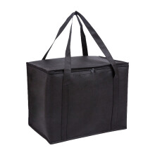 Sac isotherme grande capacité – Sac fourre-tout thermique étanche pour aliments, plats à emporter, pique-niques, avec bloc réfrigérant, 41 x