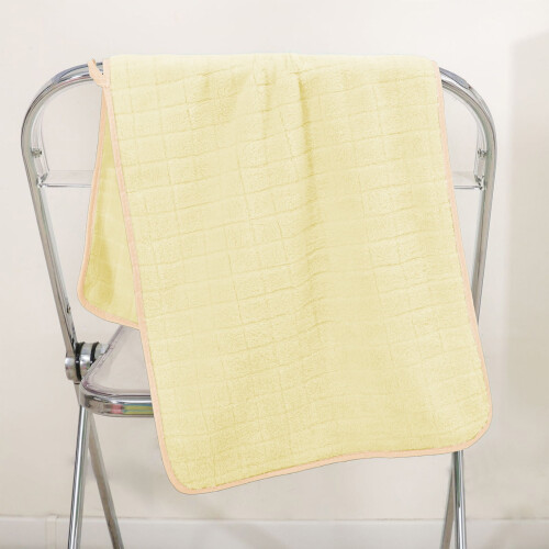 Χειροπετσέτες 13,78"x29,53", Checkerboard Coral Fleece, Γρήγορο στέγνωμα, Μαλακές, Απορροφητικές,