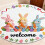 Round Easter Bunny Welcome Mat, Absorbent & Non-Slip, 40/60/80cm, Compatible with Easter Decor 5