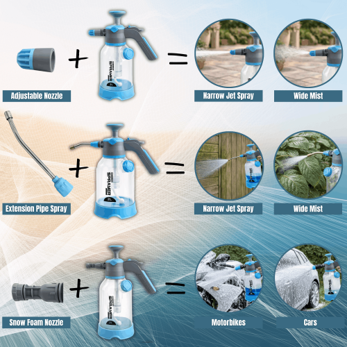 Pro-Kleen Manual Garden Pump Sprayer - 2L 2