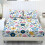 Twin XL Sheet Set Soft Cooling Polyester Butterfly Floral 1