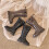Kinderstiefel, lässig und modisch, einfarbig mit weichem Lederfutter, langer Schaft 4