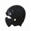 Winter Ski Hat with Detachable Mask and Goggles Black 1