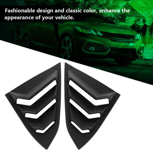 Πλαϊνή γρίλια εξαερισμού πίσω για Honda Civic, εύκολα στην τοποθέτηση σκίαστρα 1
