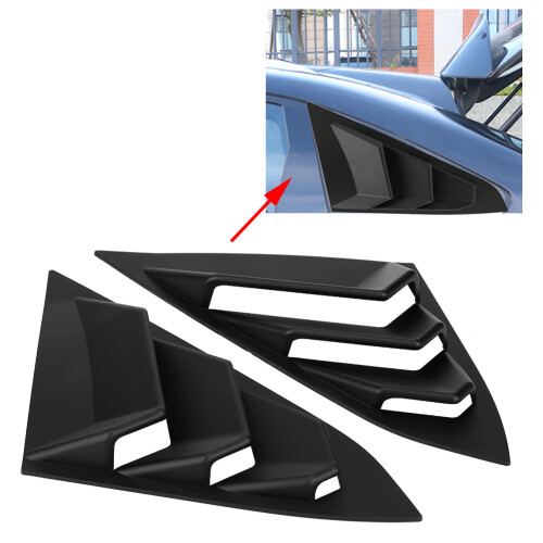 Πλαϊνή γρίλια εξαερισμού πίσω για Honda Civic, εύκολα στην τοποθέτηση σκίαστρα 2