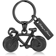 Bicycle Cremation Jewelry for Ashes Bike Urn Necklace for Men Women / Urn Keychain for Ashes Human Pet Keepsake Memorial Ash Jewelry