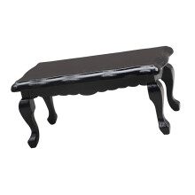 1: Tavolino in miniatura in scala 1:12, caffè, case delle bambole vintage, mobili per soggiorno in miniatura, decorazioni e accessori per case delle