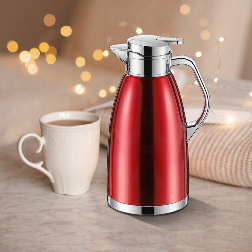 Θερμική καράφα 78OZ/2.3L, μονωμένη καράφα ανοξείδωτου χάλυβα με διπλό τοίχωμα, 2